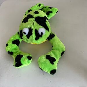 Circus Circus | Toys | Circus Circus Green Frog With Black Spots Yellow  Belly Plush Stuffed Animal 9 | Poshmark